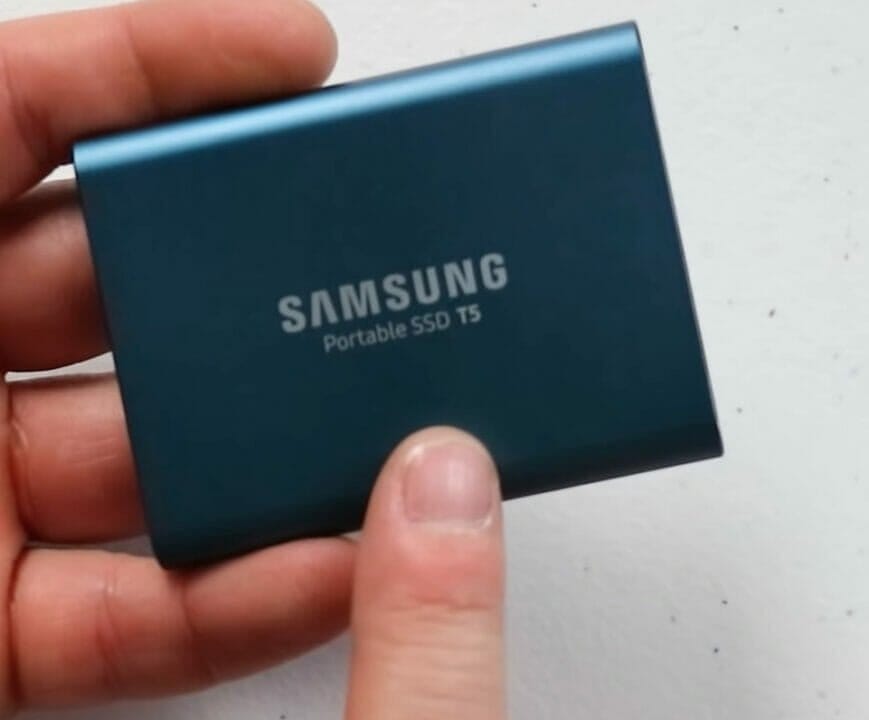 Samsung T5 SSD DRIVE