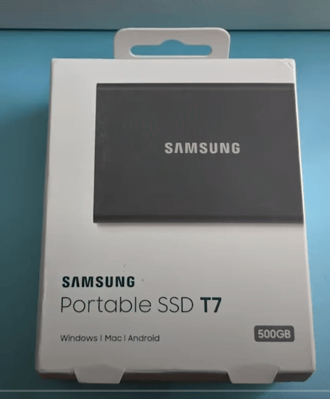 SAMSUNG T7 SSD DRIVE