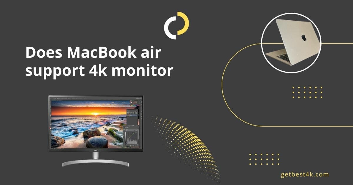 does macbook air support 4k monitor